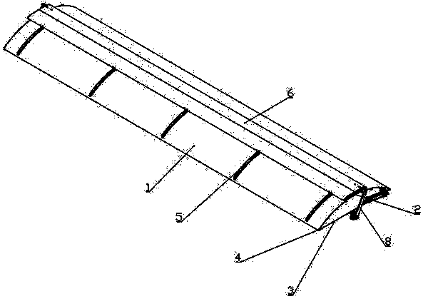 Top cap opening structure and hopper car