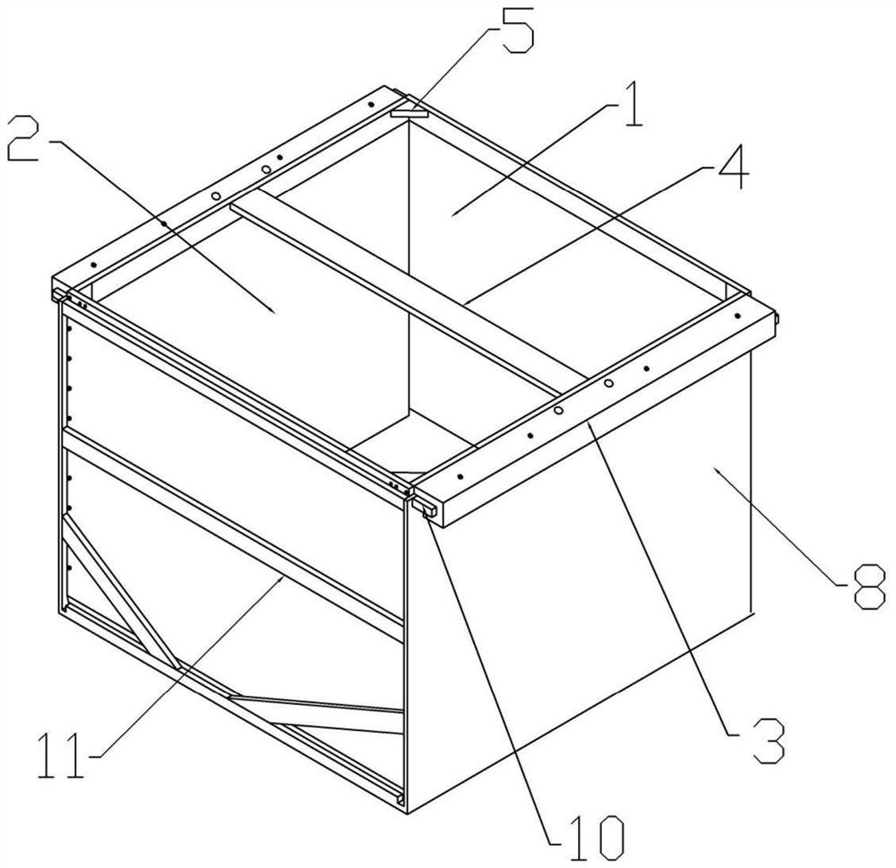 Large-size sample sampling device for undisturbed soil at bottom of foundation pit and using method of large-size sample sampling device