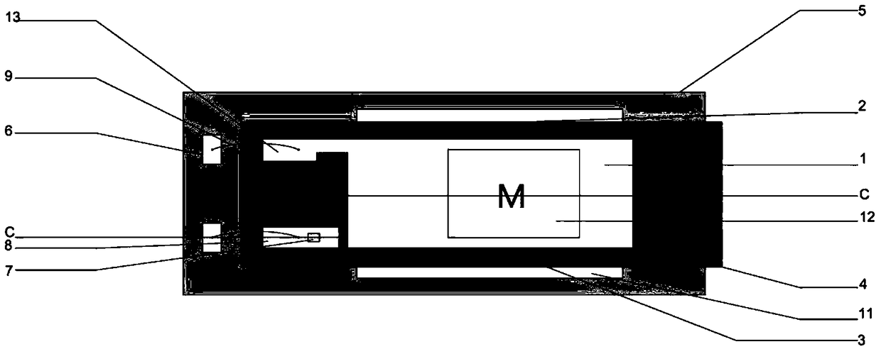 A miniature self-powered device based on bridge-type MPEG