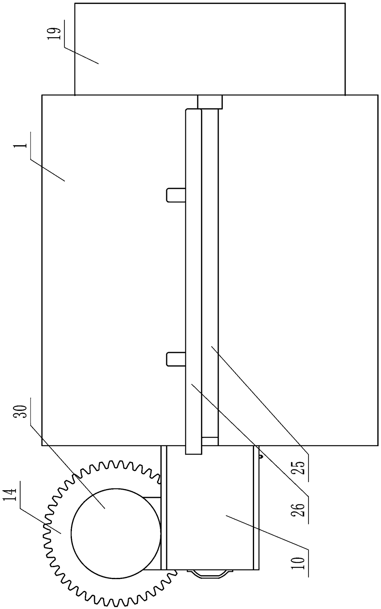 Fast disinfection device capable of unfolding gauze