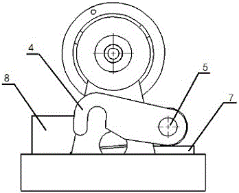 Automatic control method of air cylinder driven numerical control lathe tailstock capable of achieving rigid tapping