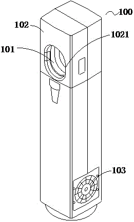 Air conditioner air supply device and air conditioner indoor unit