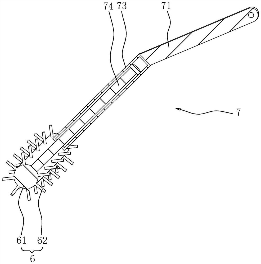 Rainwater discarding preliminary filtering device