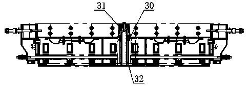 Track plate stripper machine