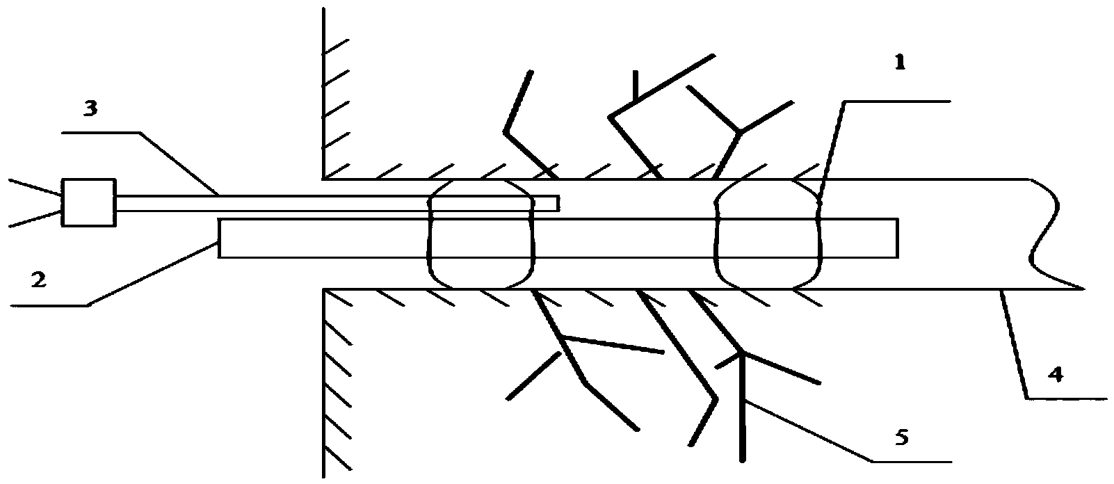 Method for improving hole sealing performance in gas extraction