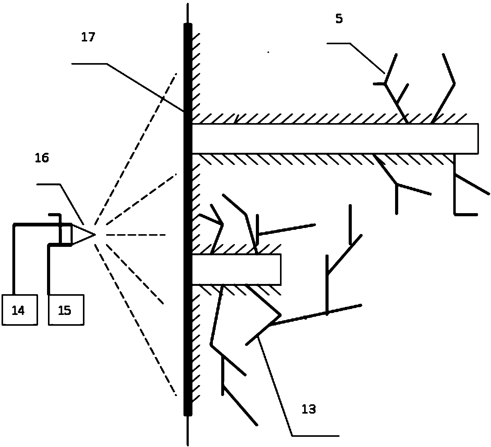 Method for improving hole sealing performance in gas extraction