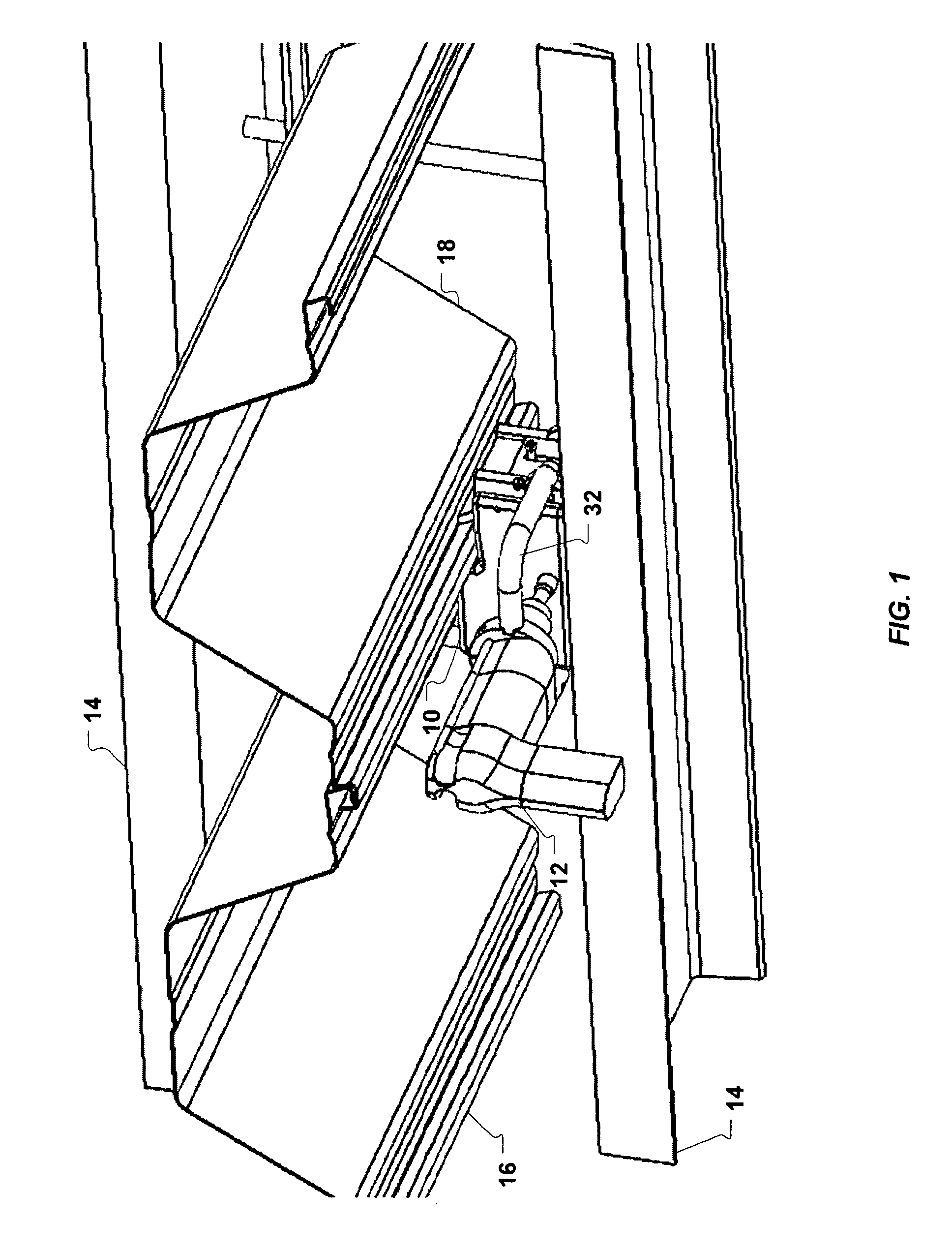 Power crimping device and method for crimping building panels