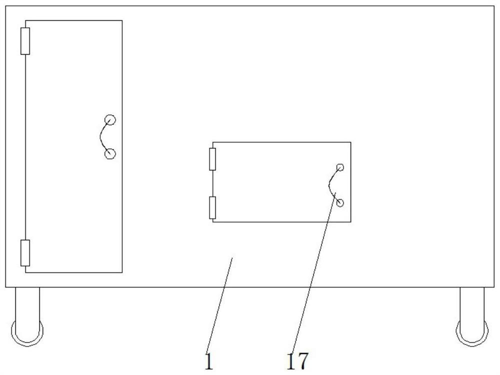 Effective removing device for spinning flying catkins