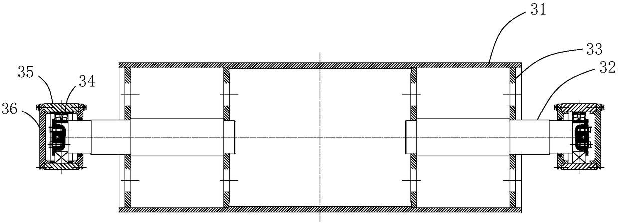 Tension stabilizing device and tension stabilization control method in horizontal floating mode