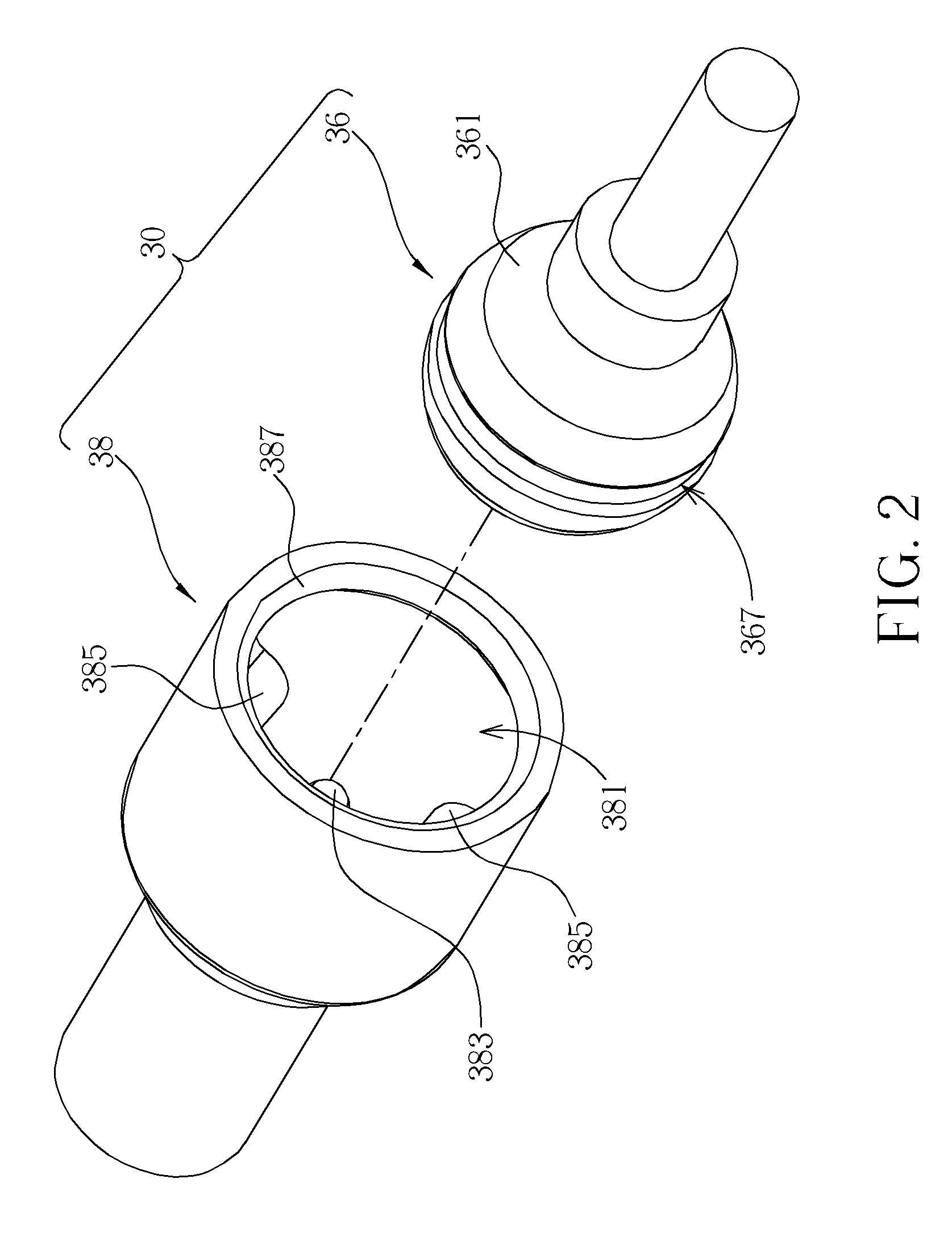 Plug assembly adapted to an adapter and a computer device