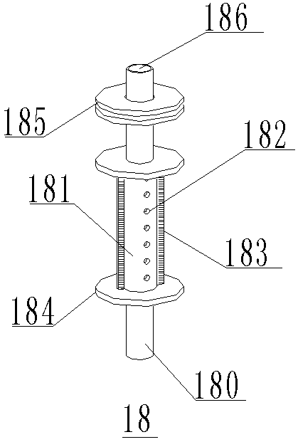 Ceramic bottom glaze removal transmitting device