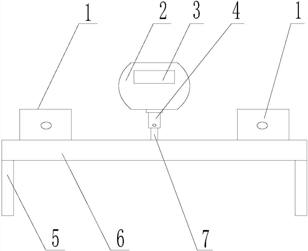 Fastening working table based on chemical pipeline welding