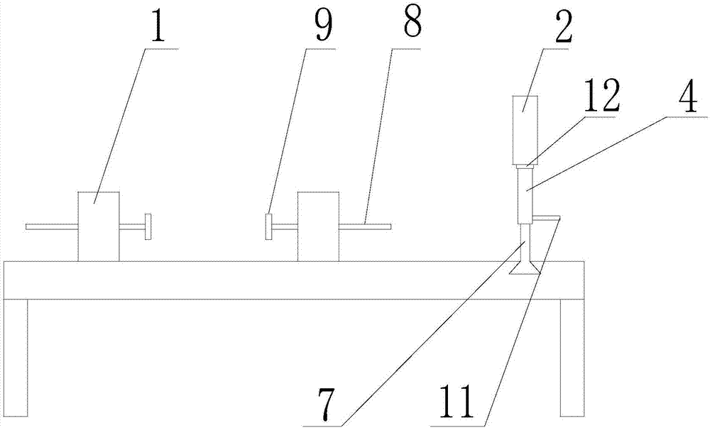 Fastening working table based on chemical pipeline welding