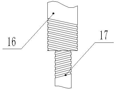 Bracket of monitoring case on power transmission pole tower based on Beidou satellite