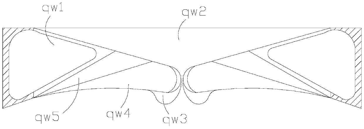 Polyethylene plastic submerged material impurity removing system