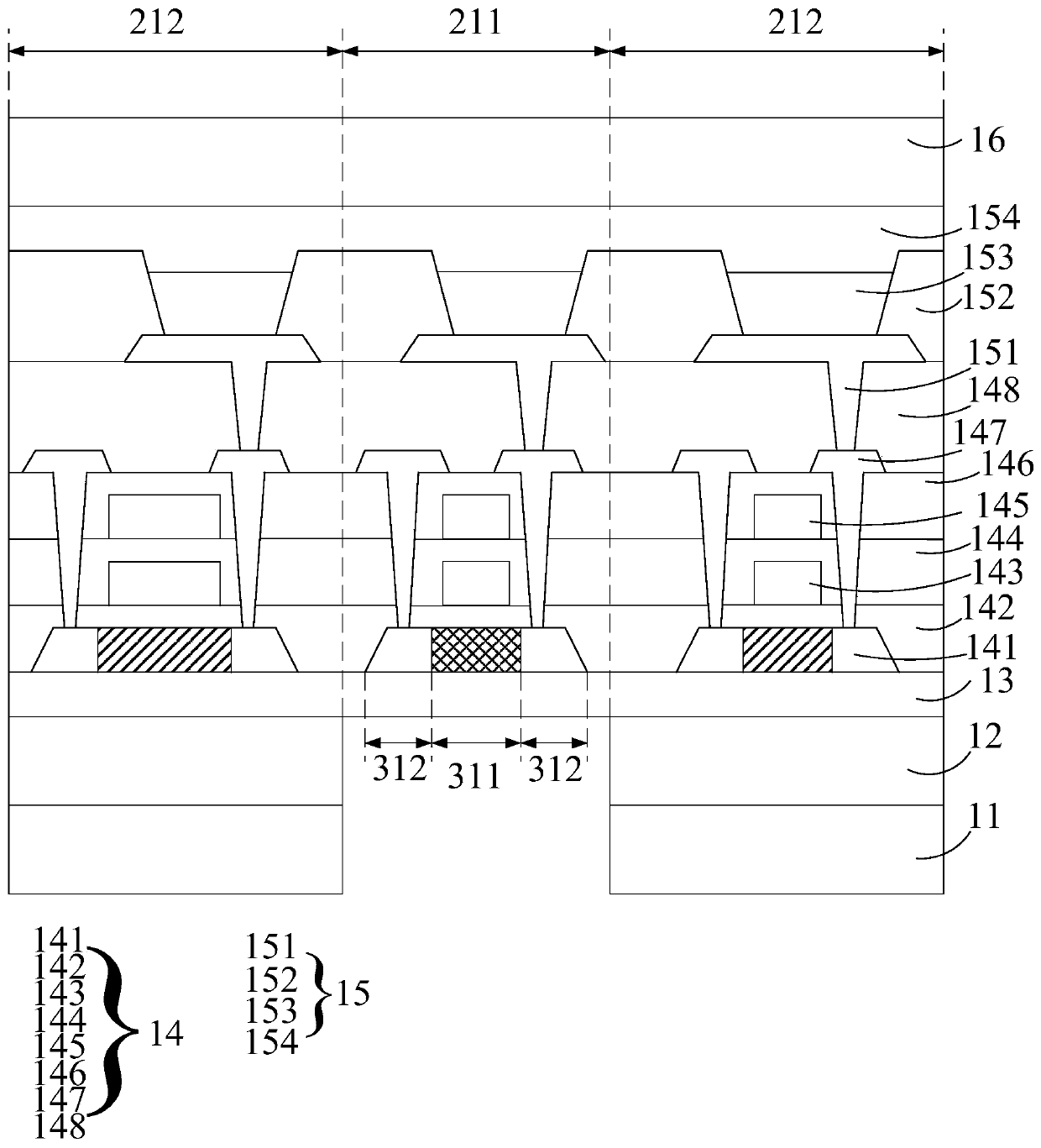 OLED display panel and manufacturing method thereof, and OLED display device