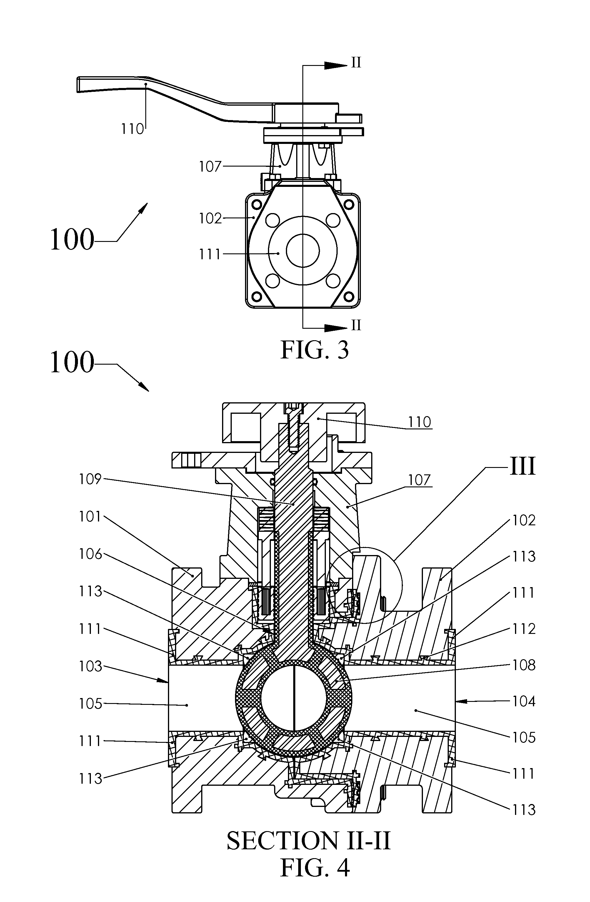 Valve and stem sealing assembly