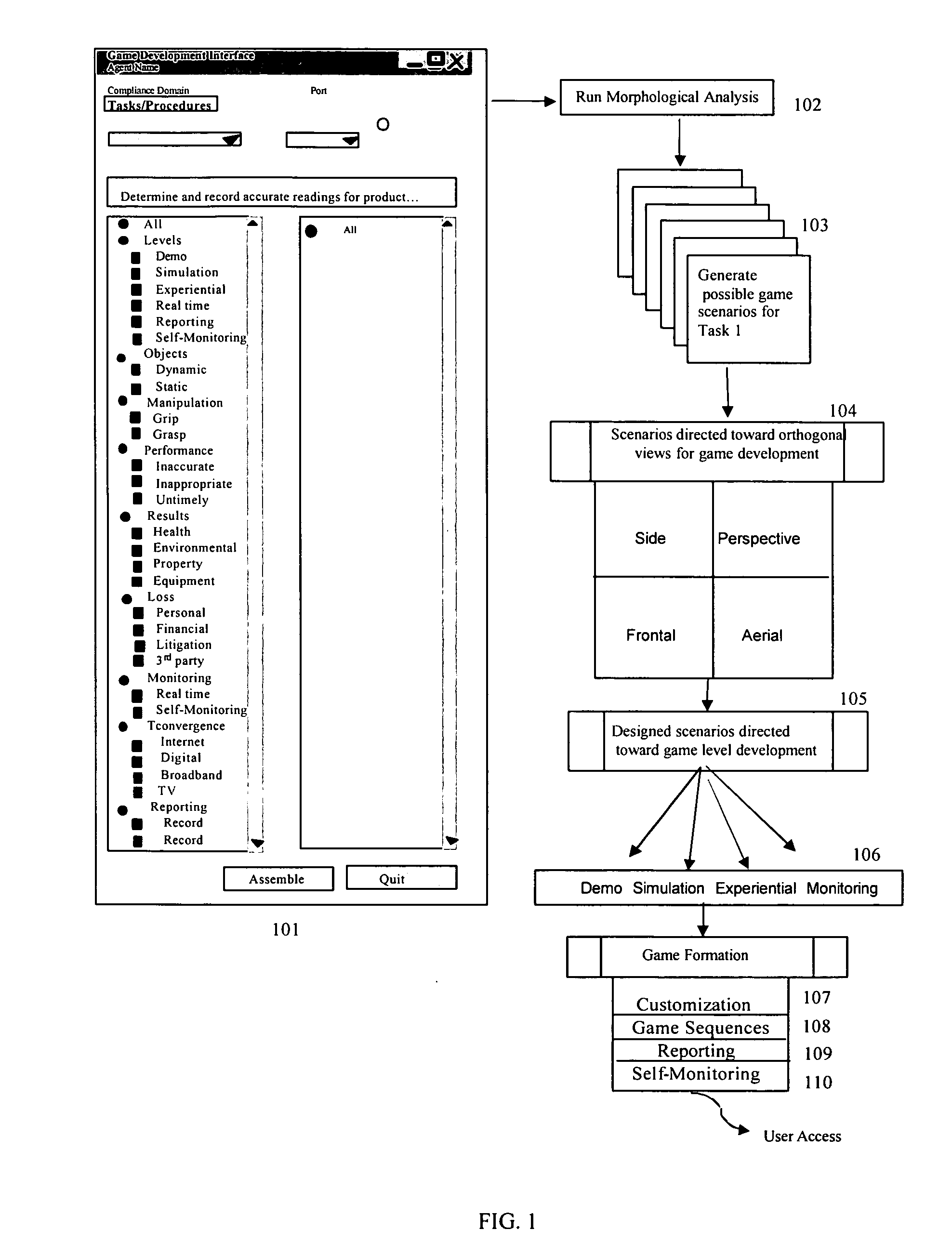 Instructional game program and method