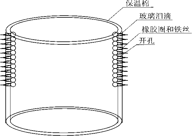 Furnace wall of contaminated soil pyrolysis or incineration furnace