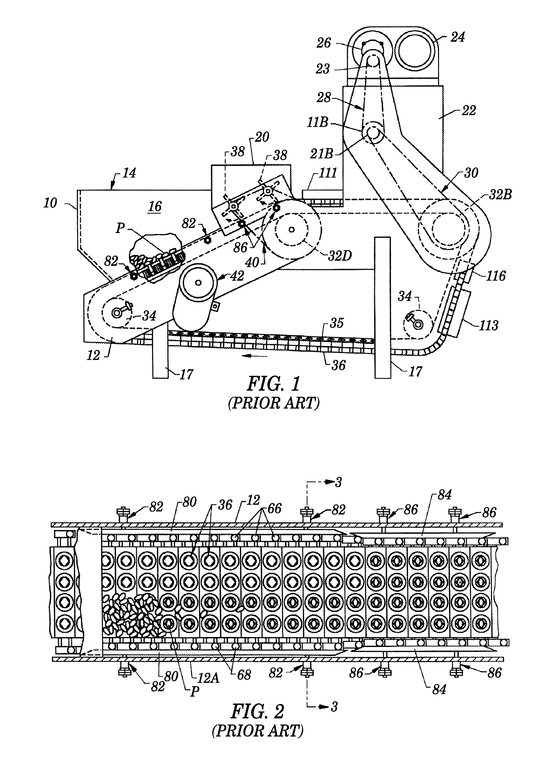 Pitter Apparatus with Rotary Operated Drive System