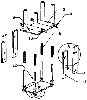 A shock absorber for automobile seats