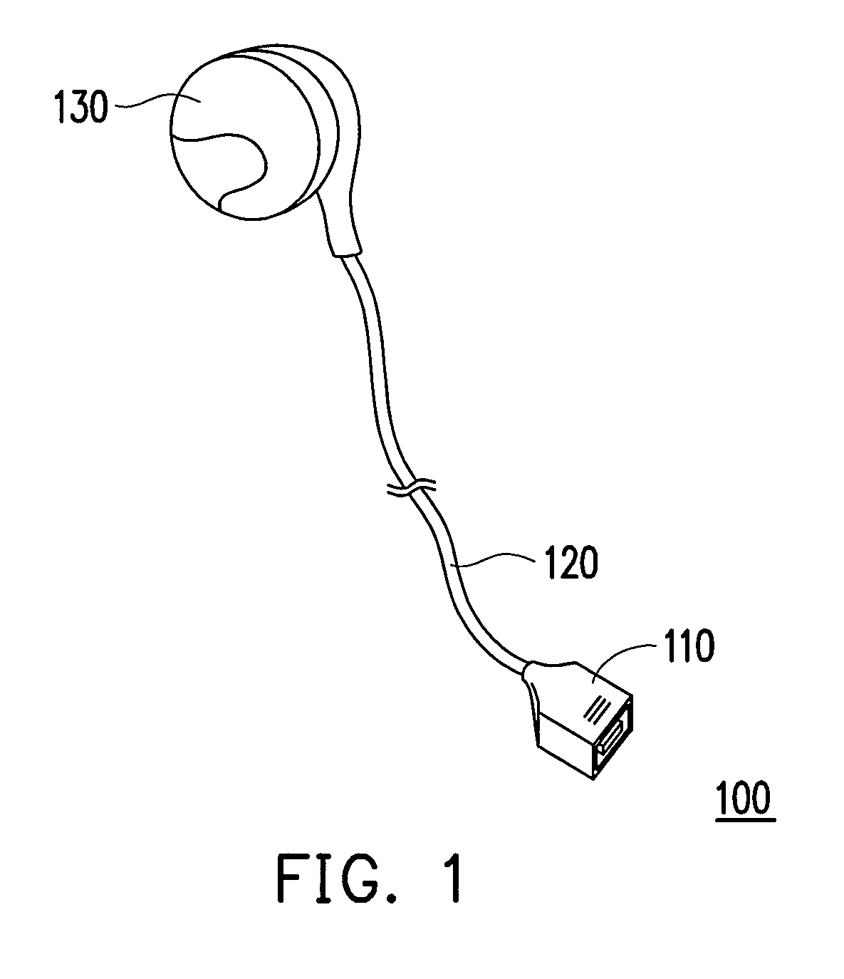 Headset antenna and connector for the same