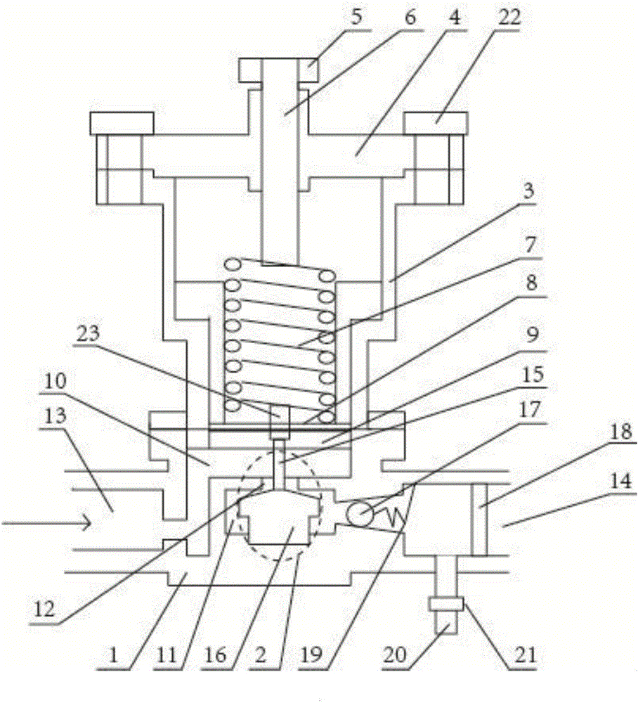 Pressure reducing valve