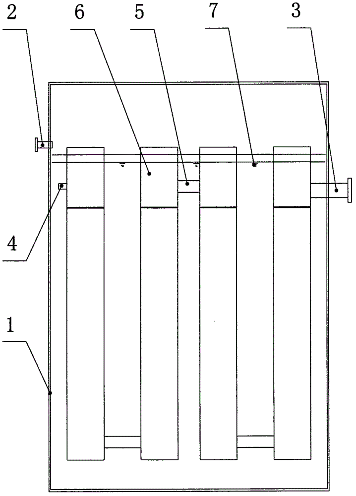 Biochemical tubular reactor for water treatment