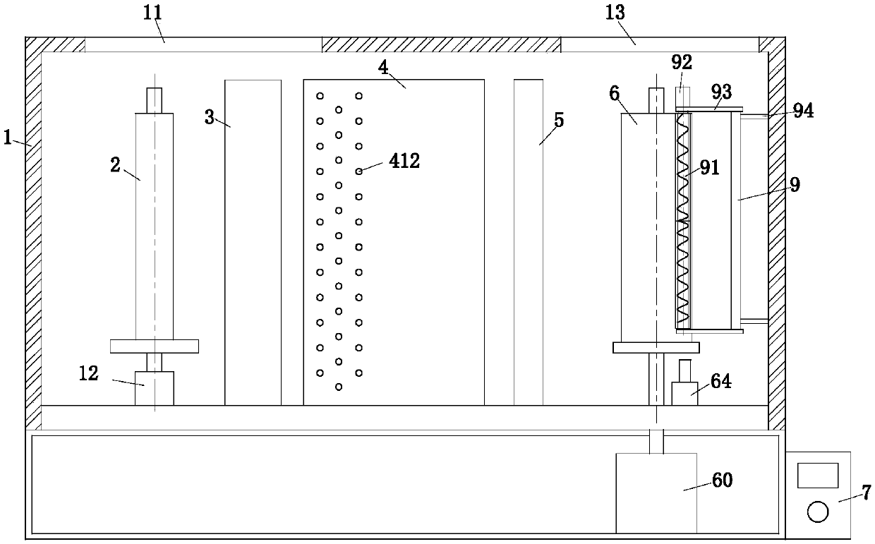 Clothing cloth drying equipment