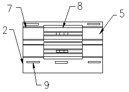 Automobile wire harness end docking device