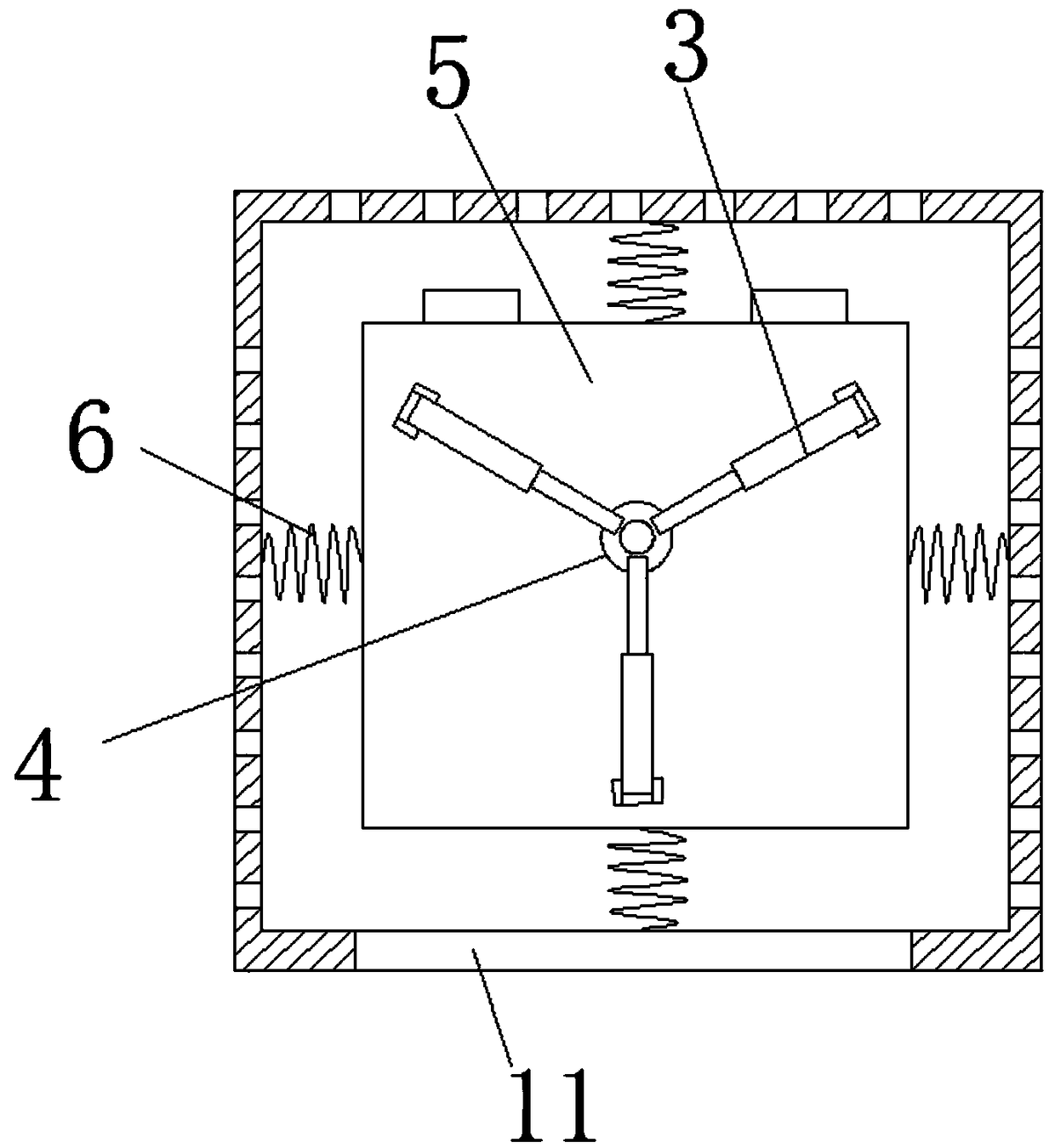 Ultra-low ripple switching power supply with protection mechanism