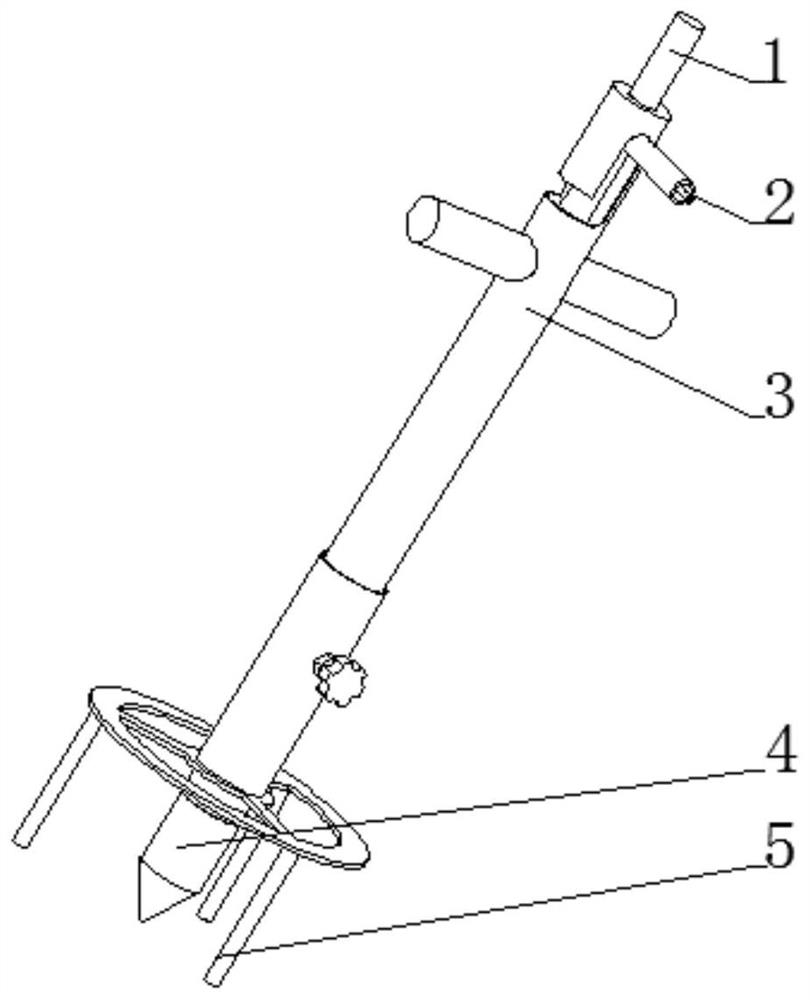 Soil solution collecting device