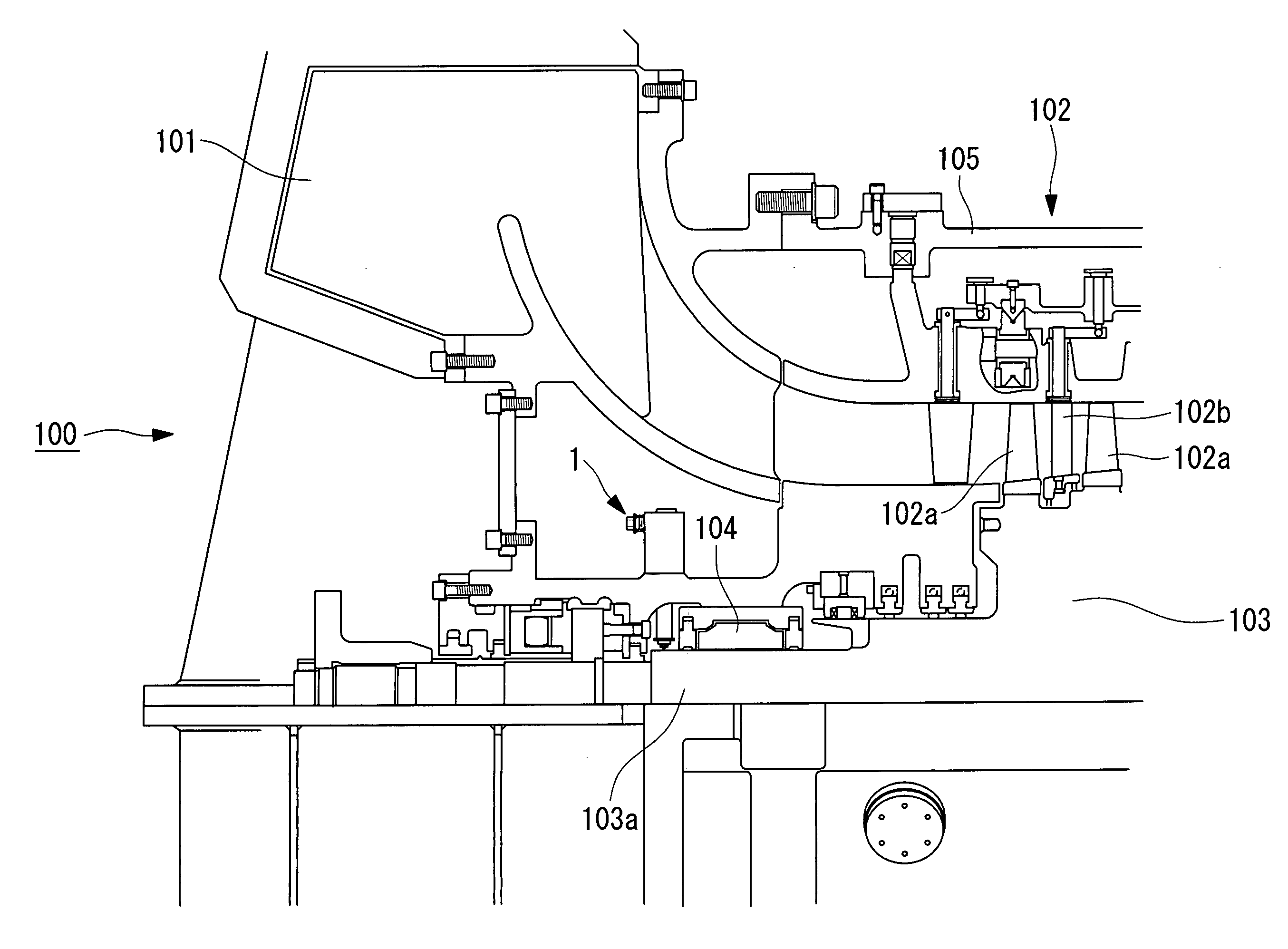 Vibrometer mounting mechanism