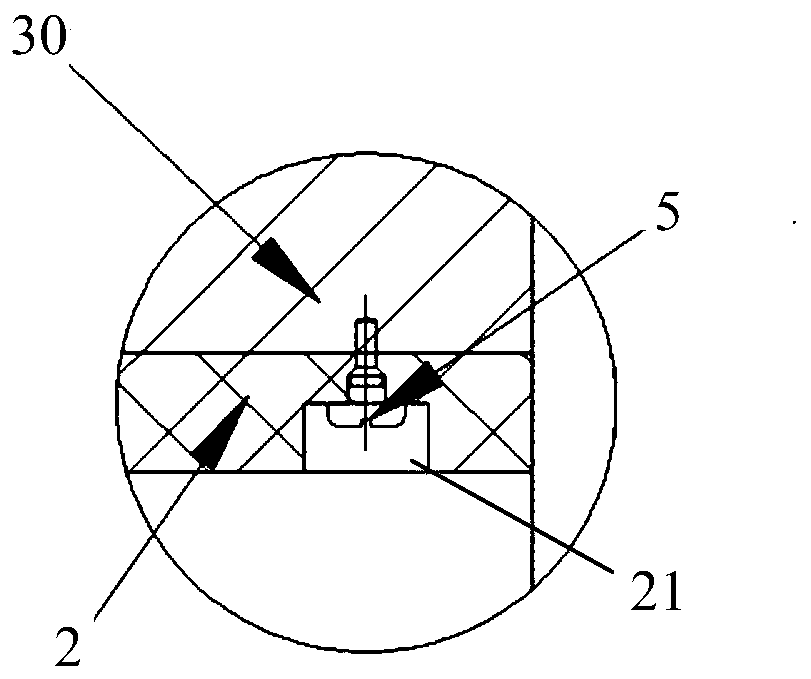 Winch bushing temperature measurement device