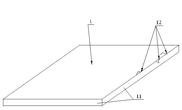 A method of manufacturing touch screen bonding parts