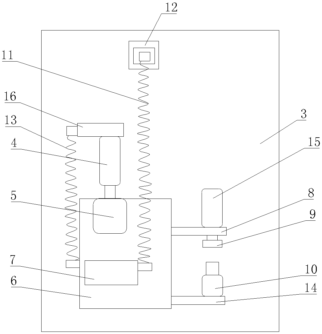 A height adjustment device for planting steel mesh