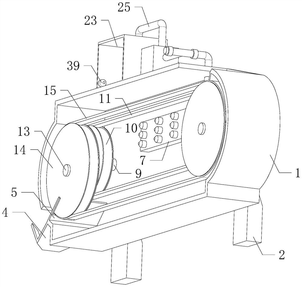 Oil film coating equipment for bolt production