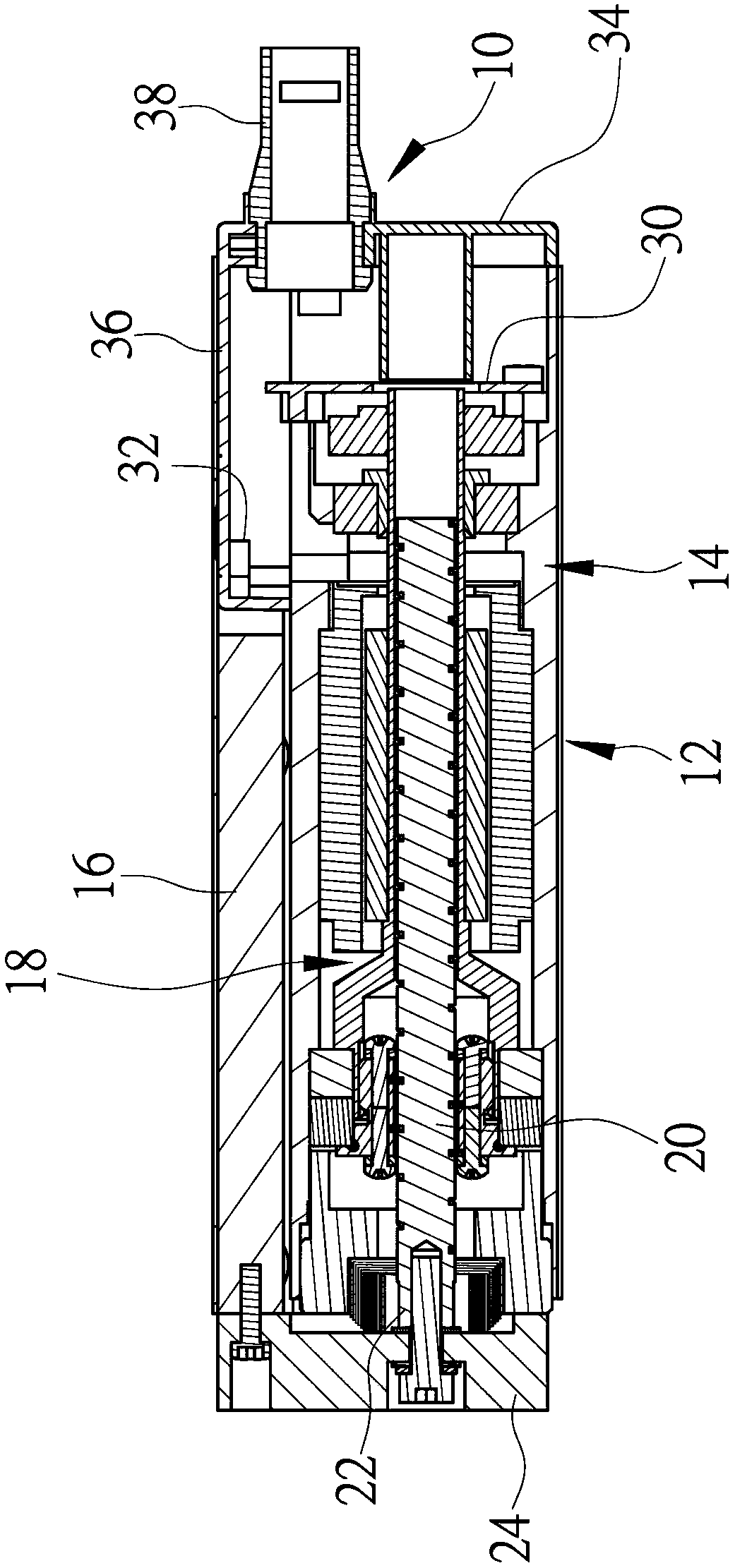 Actuator and wire fixing structure thereof