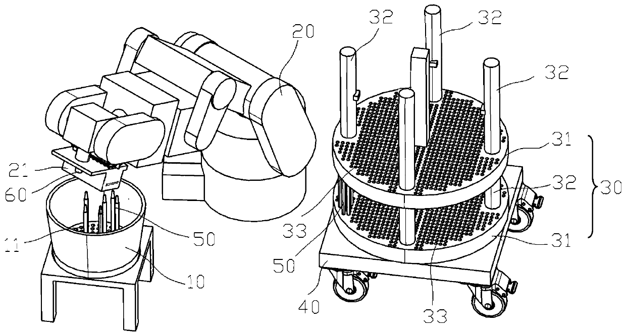 Copper pipe transferring and positioning device