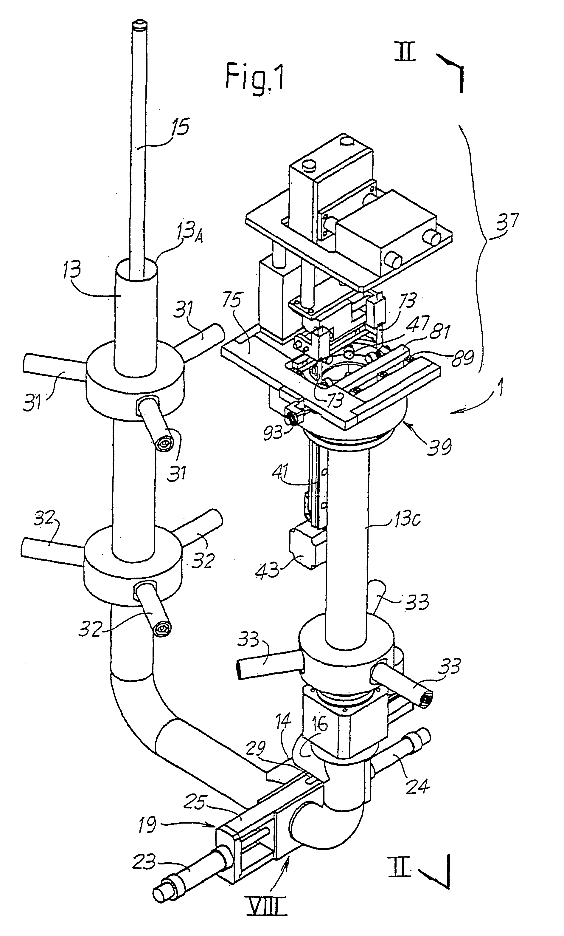 Device for picking up a tubular knitted article from a knitting machine and for sewing the toe