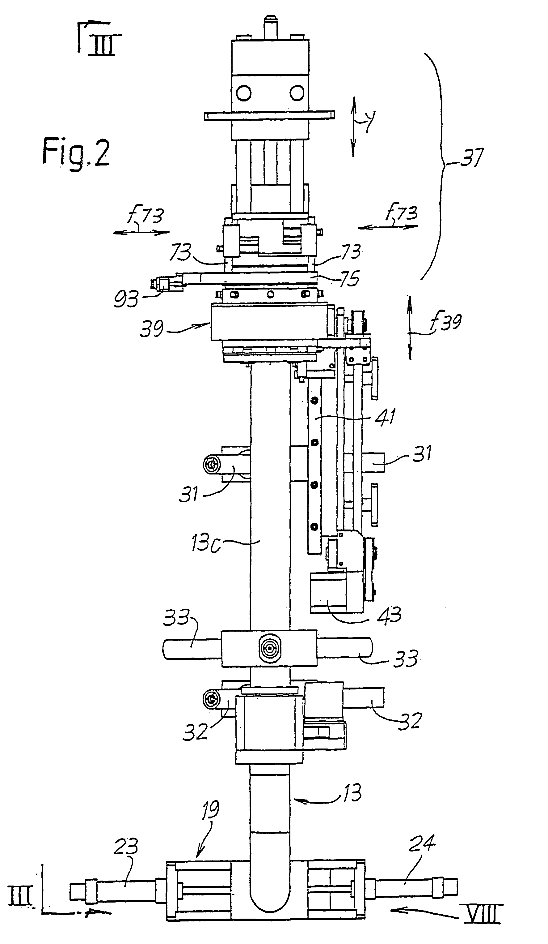 Device for picking up a tubular knitted article from a knitting machine and for sewing the toe