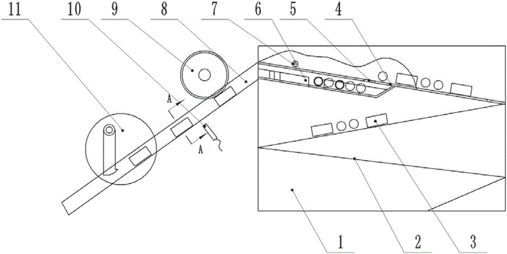 Vibration plate device for supplying of aluminum cases