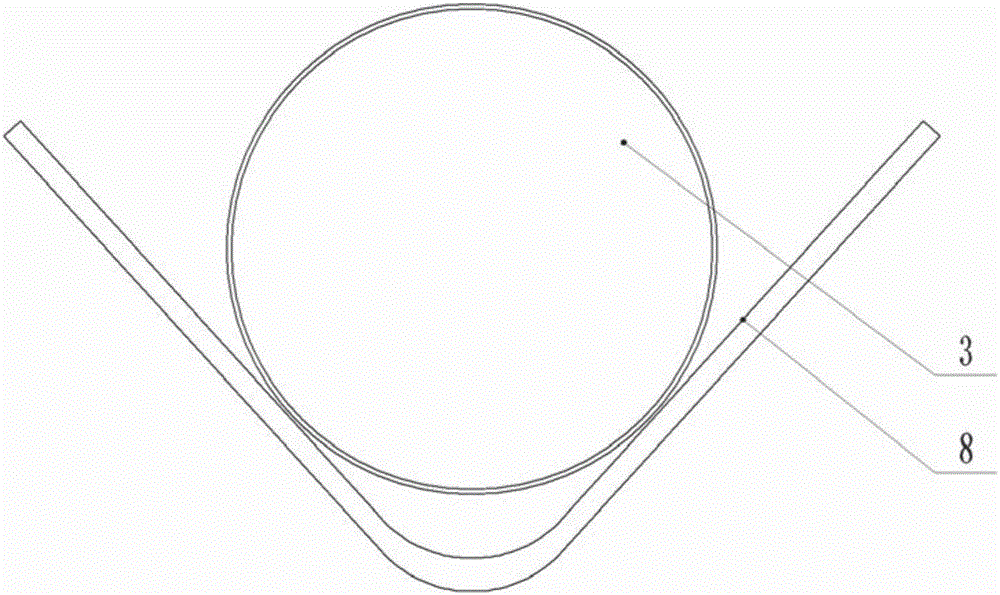 Vibration plate device for supplying of aluminum cases