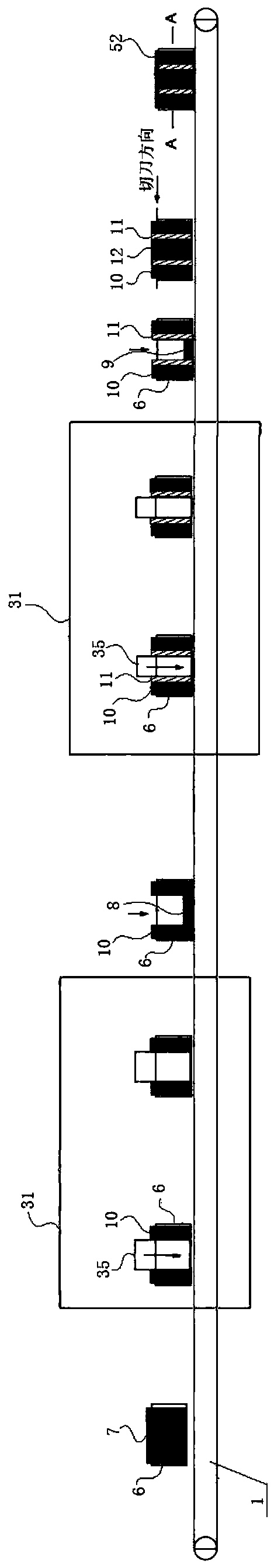 Multilayer special-shaped cosmetic filling system