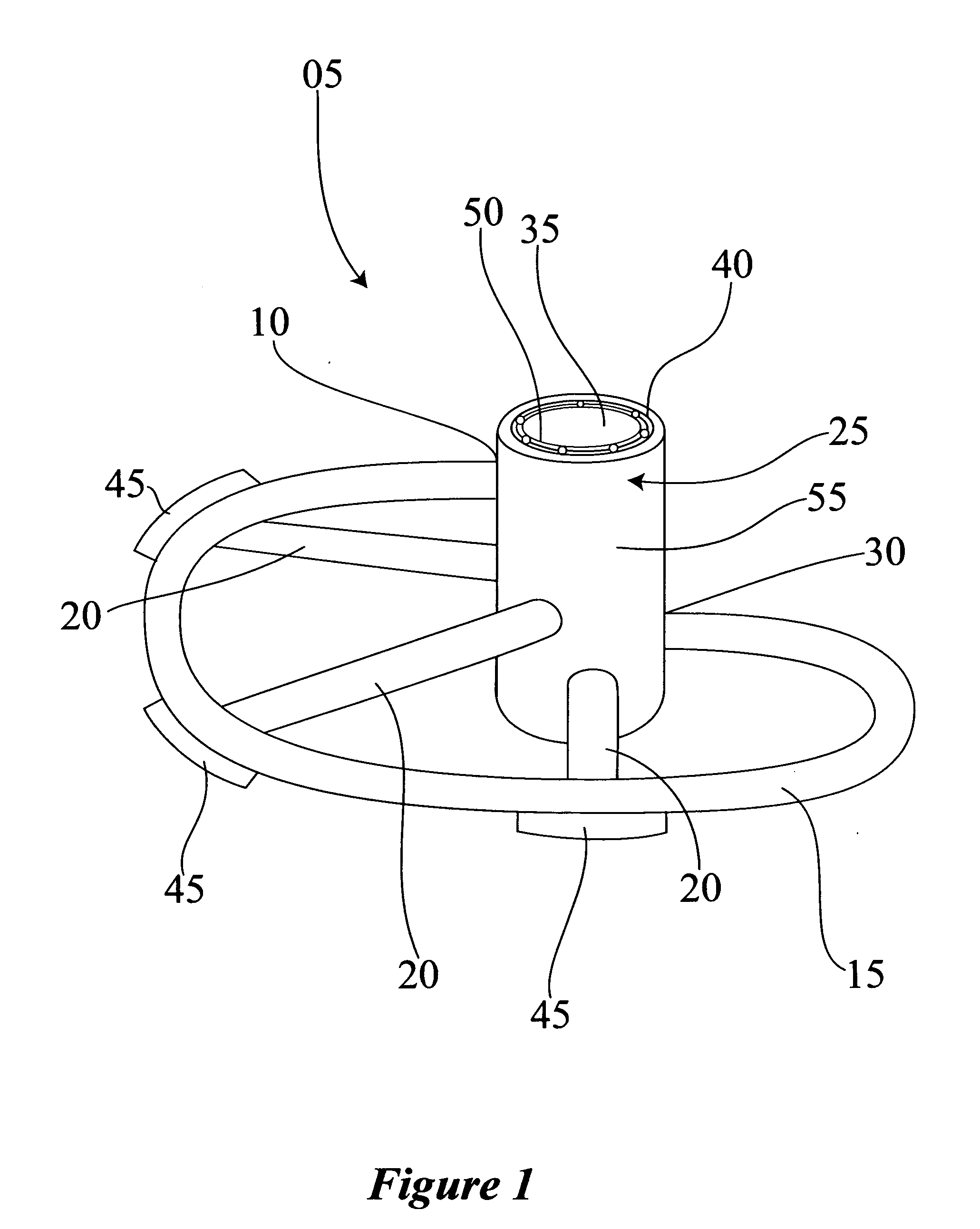 Orthopedic foot support for salon chair