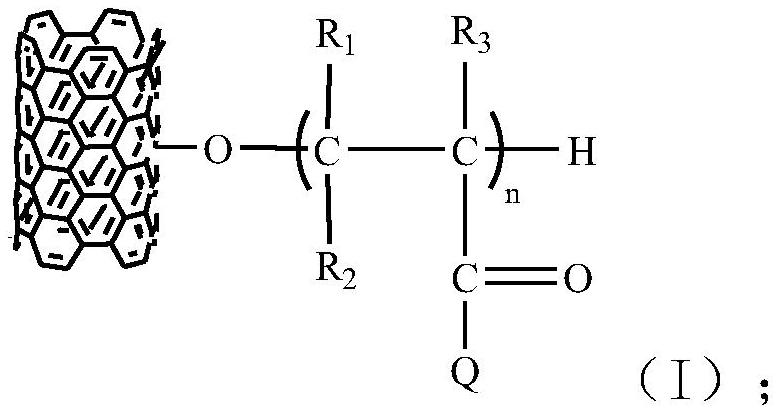 Polymer-modified carbon nanotube and preparation method thereof