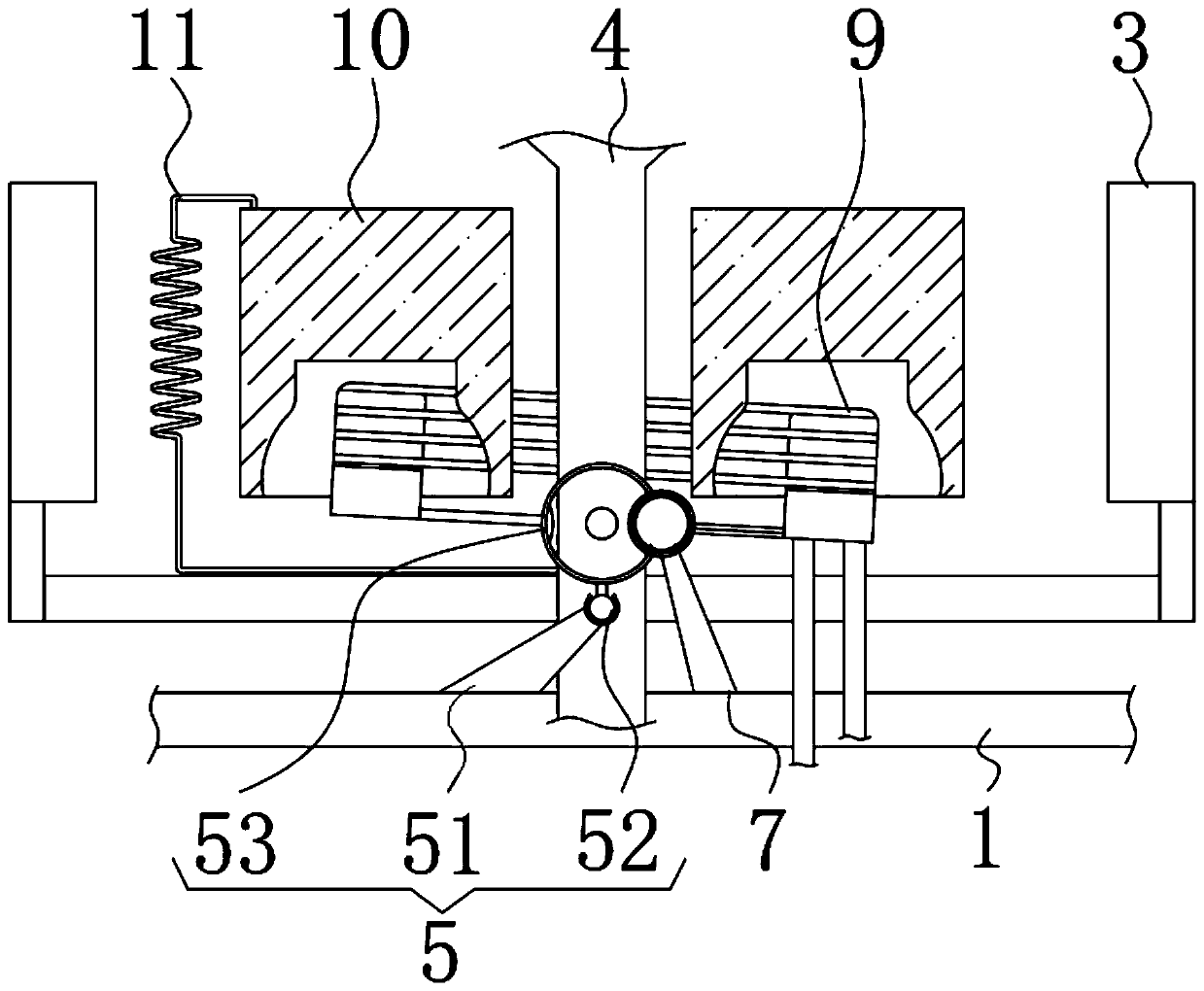 Electronic analytical balance for mass measurement