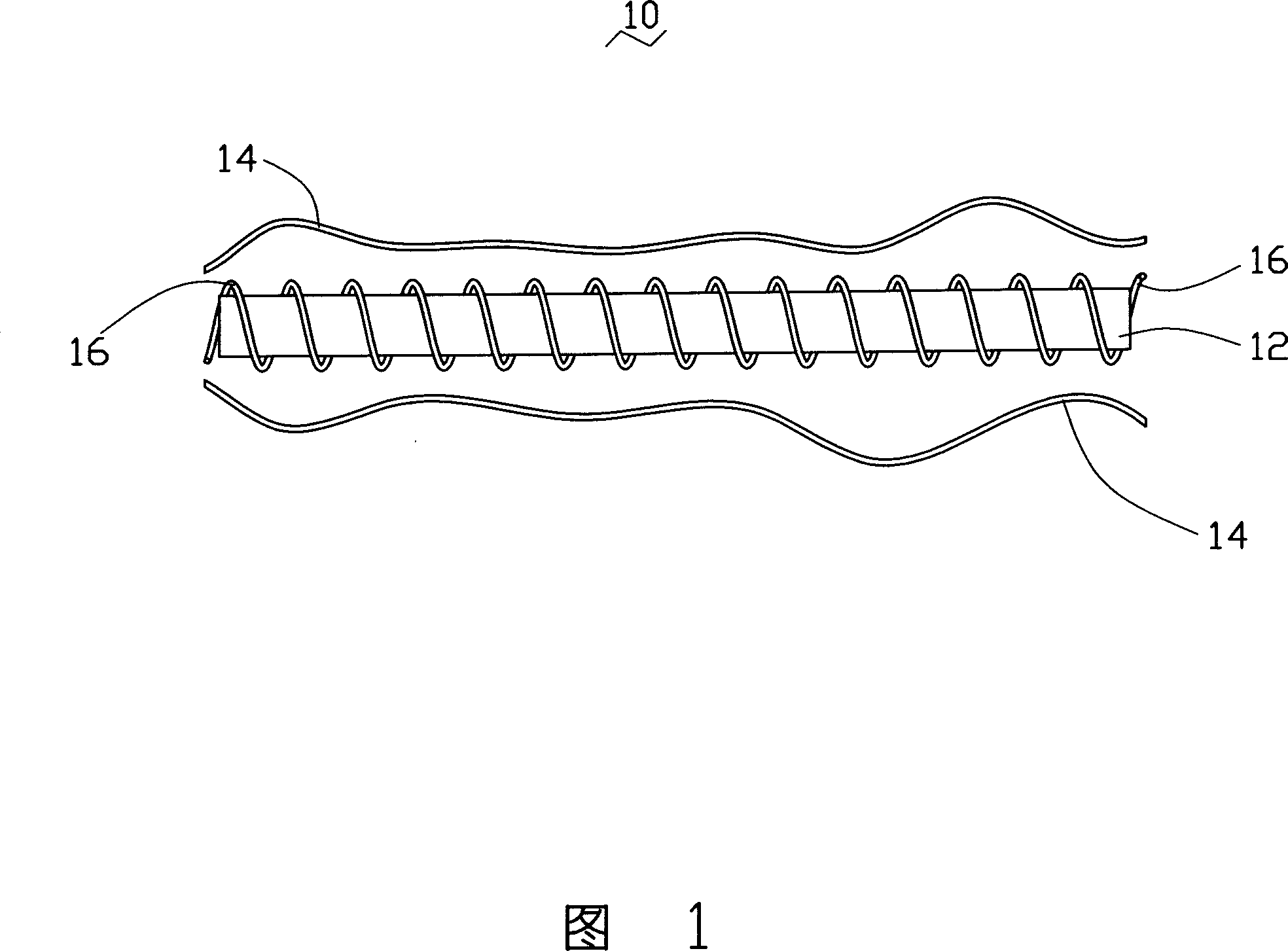 Nanometer carbon tube modification process