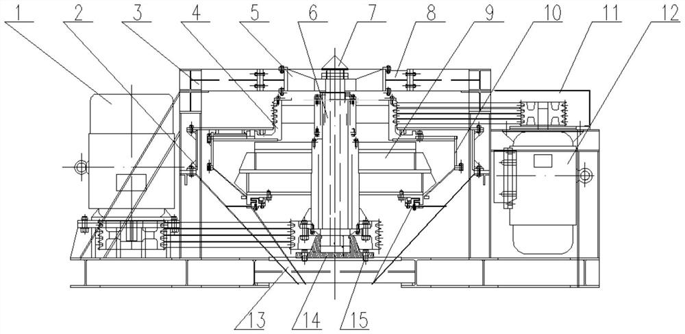 Double-rotor impact mill