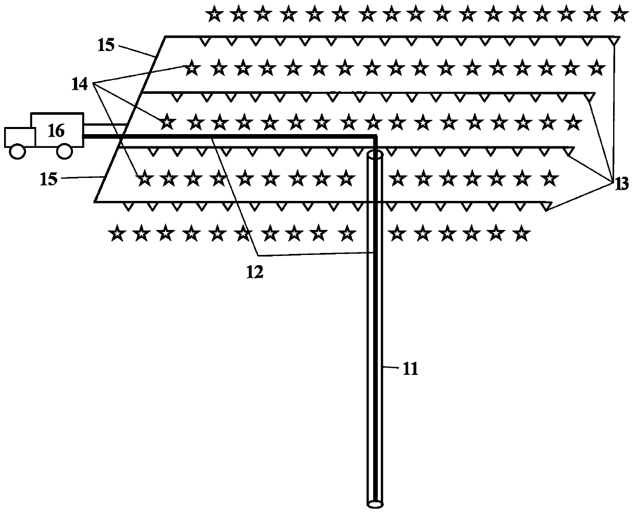 Optical fiber acoustic wave sensing well-ground seismic data joint acquisition system and well drive data processing method